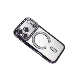 Newface Apple Iphone 17 Pro Max Joke Simli Magneticsafe Kılıf - Derin Mor