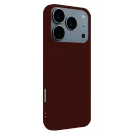 Newface Apple Iphone 17 Pro Nano Içi Kadife Silikon - Bordo