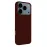 Newface Apple Iphone 17 Pro Nano Içi Kadife Silikon - Bordo
