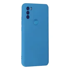 Newface General Mobile Gm 21 Plus Kılıf Nano Içi Kadife Silikon - Mavi