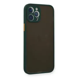 Newface Iphone 12 Pro Max Kılıf Montreal Silikon Kapak - Yeşil