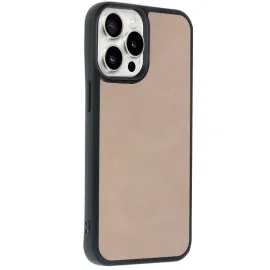 Newface Iphone 14 Pro Max Kılıf Aras Deri Kapak - Pudra