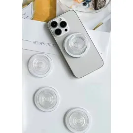 Newface Kickstand Renkli Magsafe Stand - Siyah