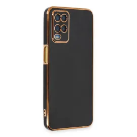 Newface Oppo A54 4G Kılıf Volet Silikon - Siyah