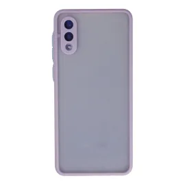 Newface Samsung Galaxy A02 Kılıf Montreal Silikon Kapak - Mor