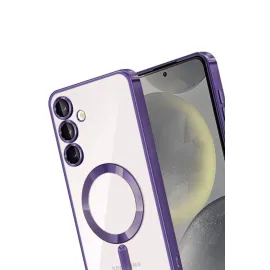 Newface Samsung Galaxy A26 Kross Magneticsafe Kapak - Mor