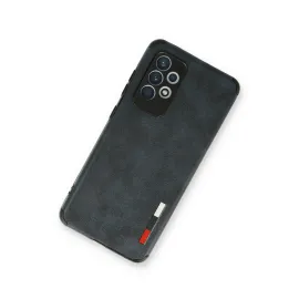 Newface Samsung Galaxy A73 5G Kılıf Loop Deri Silikon - Lacivert