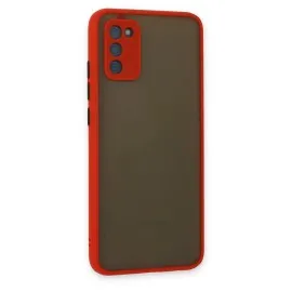 Newface Samsung Galaxy S20 Fe Kılıf Montreal Silikon Kapak - Kırmızı