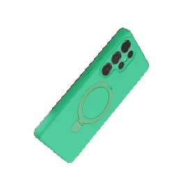 Newface Samsung Galaxy S23 Ultra Regal Magsafe Standlı Kapak - Yeşil