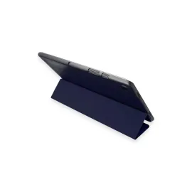 Newface Samsung Galaxy T220 Tab A7 Lite 8.7 Kılıf Tablet Smart Kılıf - Lacivert