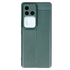 Newface Vivo V30 5G Kılıf Auto Focus Kapak - Koyu Yeşil