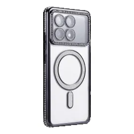 Newface Xiaomi Poco X6 Pro Joke Simli Magneticsafe Kılıf - Siyah