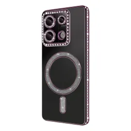 Newface Xiaomi Redmi 13C Joke Simli Magneticsafe Kılıf - Pembe