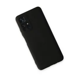 Newface Xiaomi Redmi Note 11T Kılıf Nano Içi Kadife Silikon - Siyah