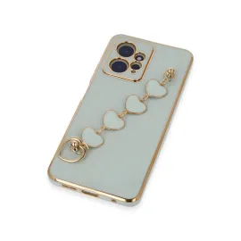 Newface Xiaomi Redmi Note 12 4G Kılıf Esila Silikon - Su Yeşili