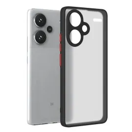 Newface Xiaomi Redmi Note 13 Pro Plus Kılıf Montreal Silikon Kapak - Siyah