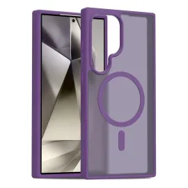 Joko Samsung Galaxy S24 Ultra Jota Magsafe Kapak - Derin Mor