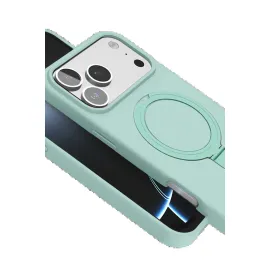 Newface Apple Iphone 17 Pro Max Regal Magsafe Standlı Kapak - Su Yeşili