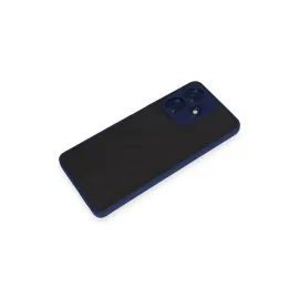 Newface İnfinix Hot 30 4G Kılıf Montreal Silikon Kapak - Lacivert