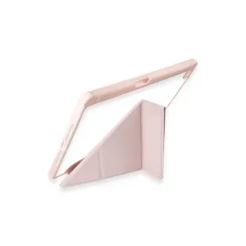 Newface Ipad 10.2 (7.nesil) Kılıf Kalemlikli Hugo Tablet Kılıfı - Rose Gold