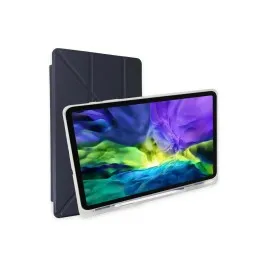 Newface iPad 10.2 (8.nesil) Kılıf Kalemlikli Mars Tablet Kılıfı - Lacivert