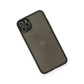 Newface Iphone 11 Pro Max Kılıf Montreal Silikon Kapak - Siyah