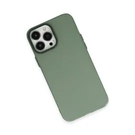 Newface Iphone 13 Pro Max Kılıf Modos Metal Kapak - Koyu Yeşil