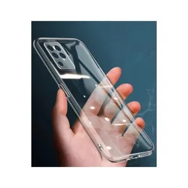 Newface Oppo Reno 5 Lite Kılıf Lüx Şeffaf Silikon