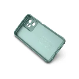 Newface Realme C35 Kılıf Optimum Silikon - Koyu Yeşil