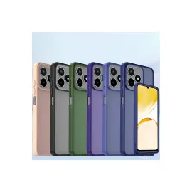 Newface Realme C53 Kılıf Elegant Kapak - Lacivert