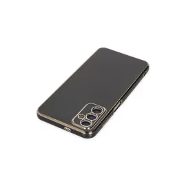 Newface Samsung Galaxy A04S Kılıf Volet Silikon - Siyah