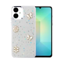 Newface Samsung Galaxy A06 Fiyonk Desenli Kapak - Desen 10