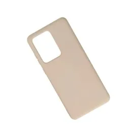 Newface Samsung Galaxy S20 Ultra Kılıf Nano Içi Kadife Silikon - Pudra