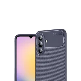 Newface Samsung Galaxy S25 Fe Auto Focus Karbon Kapak - Lacivert