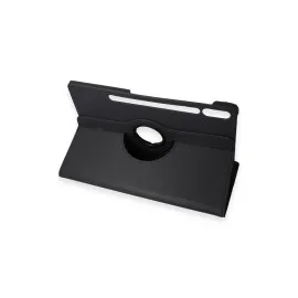 Newface Samsung Galaxy X610 Tab S9 Fe Plus 12.4 Kılıf 360 Tablet Deri Kılıf - Siyah