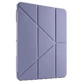 Newface Samsung Galaxy X910 Tab S9 Ultra 14.6 Kılıf Kalemlikli Mars Tablet Kılıfı - Lila