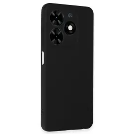 Newface Tecno Spark Go 2024 Kılıf First Silikon - Siyah