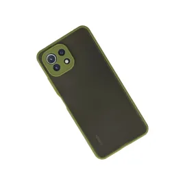 Newface Xiaomi Mi 11 Lite Kılıf Montreal Silikon Kapak - Açık Yeşil