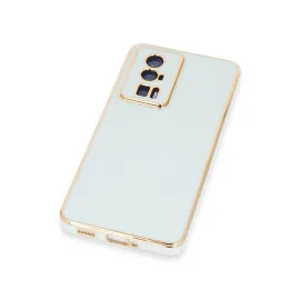 Newface Xiaomi Poco F5 Pro Kılıf Volet Silikon - Açık Yeşil