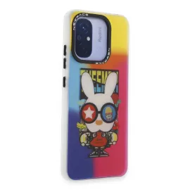 Newface Xiaomi Redmi 12C Kılıf Estoril Desenli Kapak - Estoril - 10