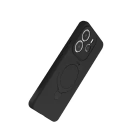 Newface Xiaomi Redmi Note 14 4G Regal Magsafe Standlı Kapak - Siyah