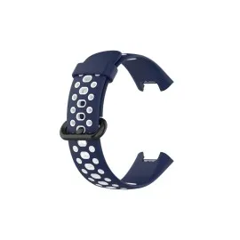 Newface Xiaomi Redmi Watch 2 Spor Delikli Kordon - Lacivert-Beyaz