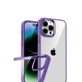 Newface Apple Iphone 15 Pro Max Razer Lensli Silikon - Mor