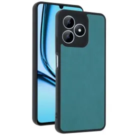 Newface Realme Note 50 4G Kılıf Aras Deri Kapak - Açık Yeşil