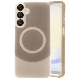 Newface Samsung A26 Kılıf Maya Karbon Kapak - Kahverengi