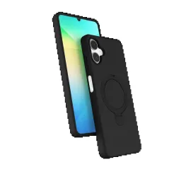 Newface Samsung Galaxy A06 Regal Magsafe Standlı Kapak - Siyah