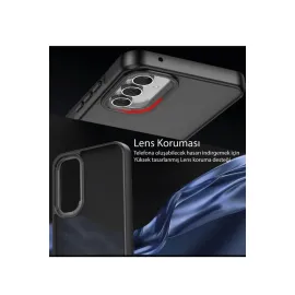 Newface Samsung Galaxy A14 4G Kılıf Elegant Kapak - Açık Mavi