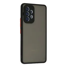 Newface Samsung Galaxy A33 5G Kılıf Montreal Silikon Kapak - Siyah