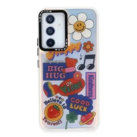 Newface Samsung Galaxy A54 5G Kılıf Estoril Desenli Kapak - Estoril - 15