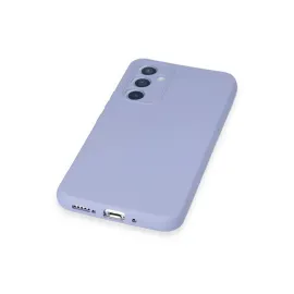Newface Samsung Galaxy A54 5G Kılıf Nano Içi Kadife Silikon - Lila